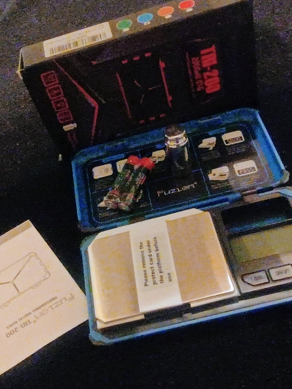 FUZION TRI-200 Digital Pocket Scale with Hard Protection Case